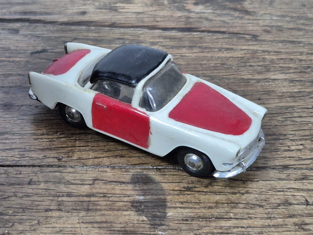 Tintin - Voiture minialuxe Simca océane plein ciel - chèque tintin
