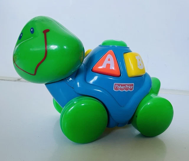 Shape Sorter Fisher Price Build And Spill Musical Turtle FISHER