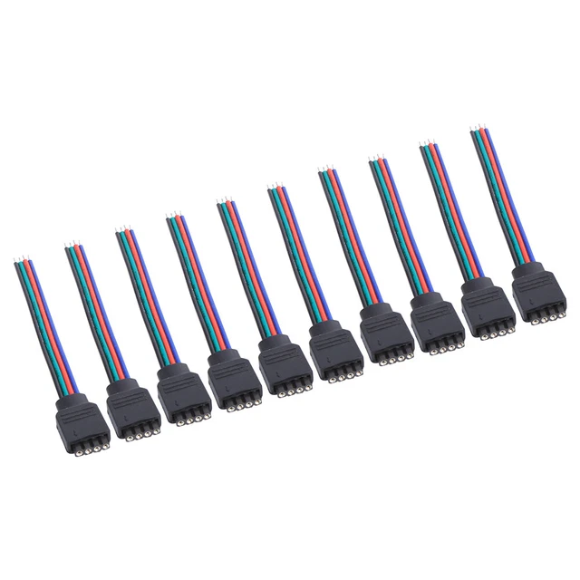 Cavo Di Collegamento RGB Maschio Femmina A 4 Pin Connettore Per