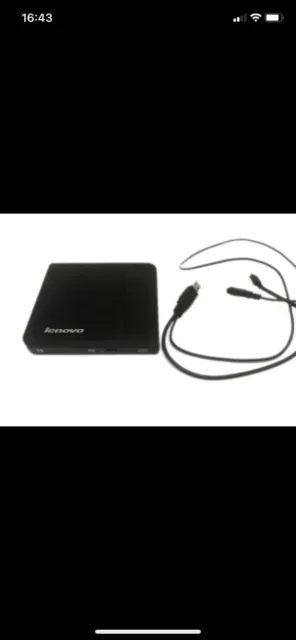 Lenovo Slim USB Portable DVD Burner 0A33988