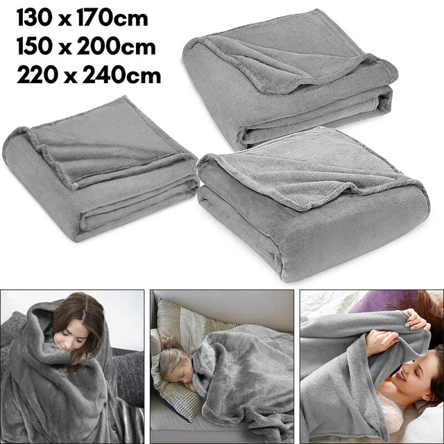 Coperta morbida coperta in microfibra coperta TV soffitta soffitta soggiorno coperta in pile