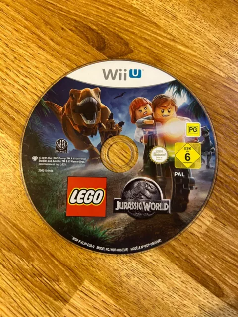 Lego Jurassic World for Nintendo Wii U *Disc Only*