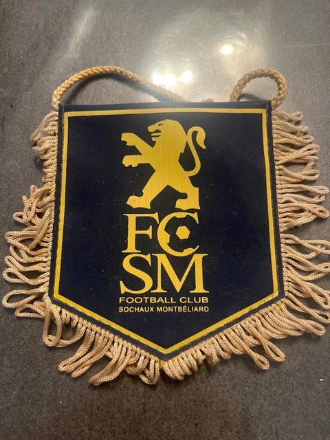 Fanion FC Sochaux – Aris Saloniki – Match Coupe UEFA 1982-1983 Vintage
