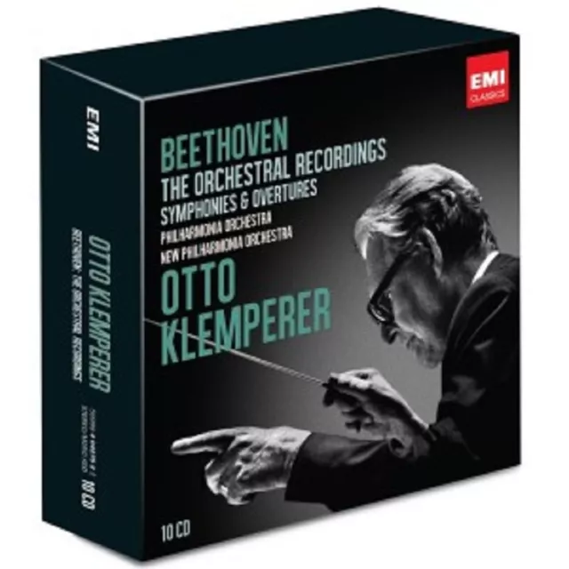 Otto Klemperer/Pol/Npol - Sinfonien/Ouvertüren  10 Cd  Ludwig Van Beethoven New!