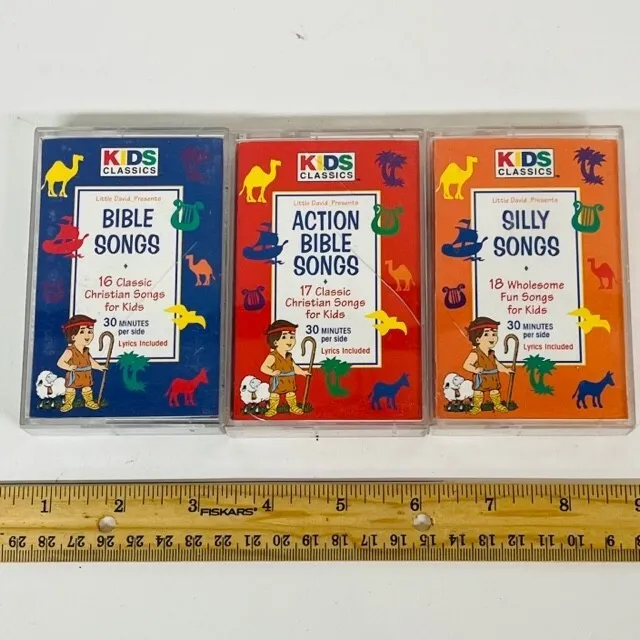 CEDARMONT KIDS CASSETTE Tapes: Bible Songs, Action Bible Songs, Silly ...