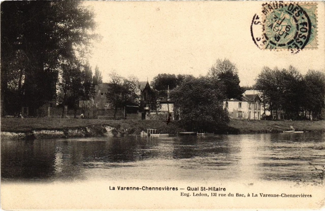 CPA La Varenne Quai Saint-Hilaire FRANCE (133941)