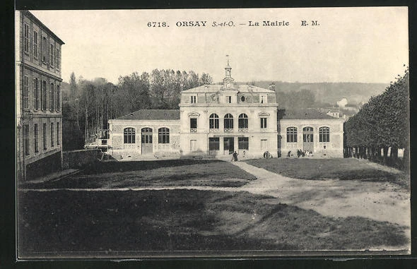 CPA Orsay, La Mairie