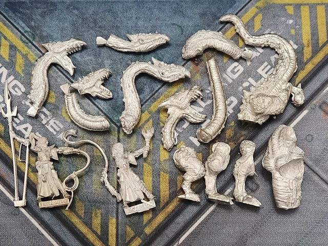 Warhammer Fantasy Dark Elf War Hydra, Metal 1995