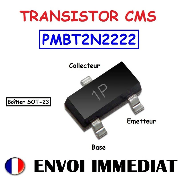 Lot De 10 Transistors PN2222ABU / PN2907ABU TO-92 ONS RoHS - Neufs, Emballage D'origine