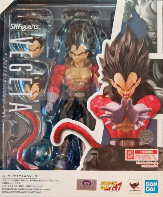 BANDAI SHFiguarts - Dragon Ball GT - Super Sayian 4 Vegeta (S.H.Figuarts) NEUOVP