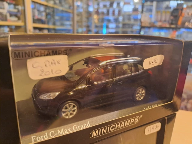 Modèle Réduit FORD GRAND C-MAX II Gris Minichamps 1:43 - Occasion