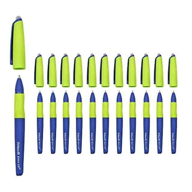 (TG. 1 unit  (Confezione da 12)) Pelikan Erase 2.0, Penna Roller Cancellabile Er