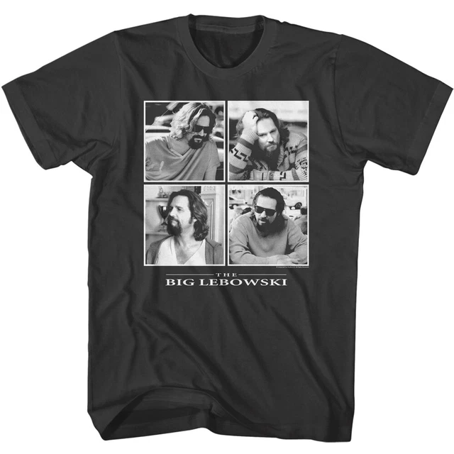 T-shirt Femme Le Grand Lebowski "Call Me The Dude" - Gris Mélange - Taille Medium - Neuf Avec étiquettes