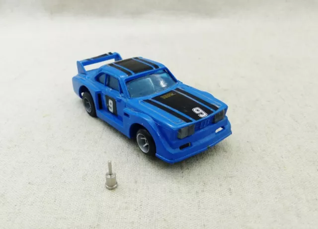 TCR BMW 3.0 CSL n°9 éclairage ho slot car new pour circuits Tyco Tomy AFX etc..