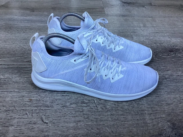 Puma Ignite Flash Evoknit Training Womens Size 10.5 Gray White Shoes 190511 02