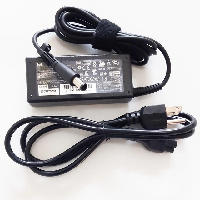 Genuine OEM Battery Charger For HP Compaq PAVILION DV4 DV5 DV7 G6 N193 18.5V 65W