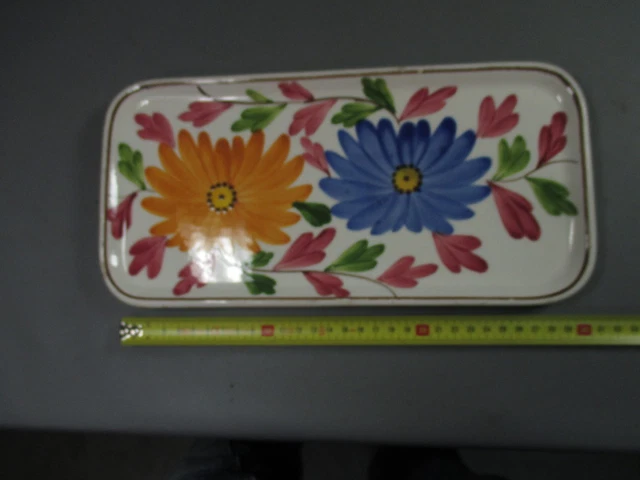 ASSIETTE EN PORCELAINE de Limoges Solim décor de fleurs EUR 20,00