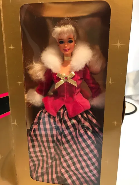 WINTER RHAPSODY ‘96 Barbie Doll Has Never Been Out Of Box Box Has Some Warping