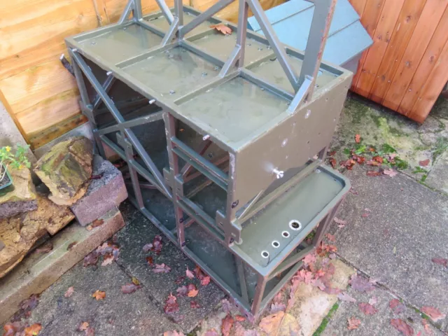 military landrover radio rack/table