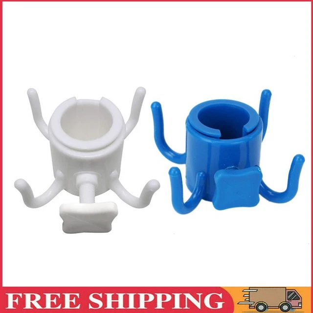 Fibbia per ombrello da spiaggia gancio in plastica da appendere campeggio viaggio 4 redini per borsa asciugamani cappello