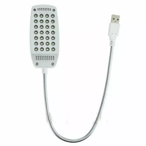 Bright Flexible Mini 28 LED USB Light Computer Lamp Laptop PC Desk Reading