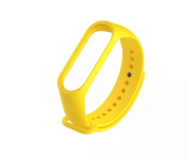 Cinturino Bracciale Per Xiaomi MI Band 3/4 Giallo