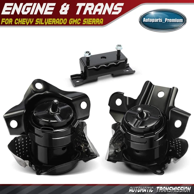 Engine Motor Mounts Pair Engine Motor Mount Kit - Fits 1957-1973 Chevy 230 235 283 307 327 350 1957-1973 Chevy Mounts - Foto 2