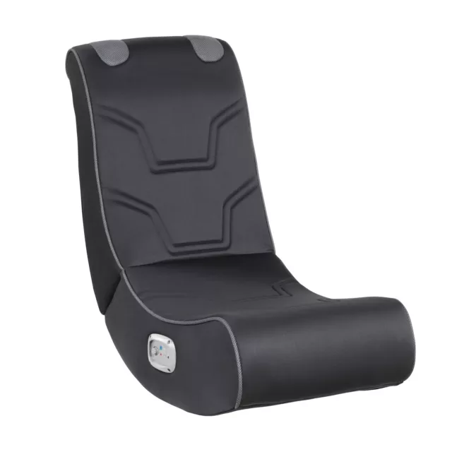 X Rocker Spur Floor Rocker Gaming Chair, Black