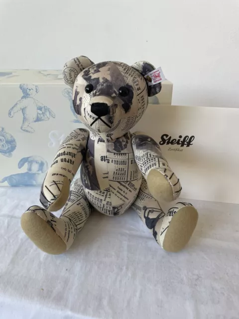 Steiff 037177 Katalog Zeitung Teddy Bär  K/F/S   NEUWERTIG