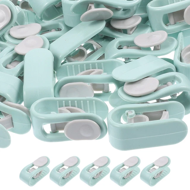 Plástico con clip de edredón pinza de techo ropa de cama revestimientos de cama multiusos