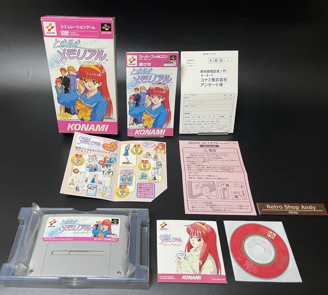 Tokimeki Memorial Konami - Super Famicom SFC - Import Japon - Complet - Très Bon état