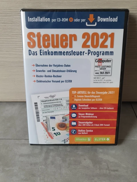 Wann Kommt Die Aldi Steuer Cd 2021 ALDI STEUER 2021 Download link & Key Steuersoftware Steuererklärung