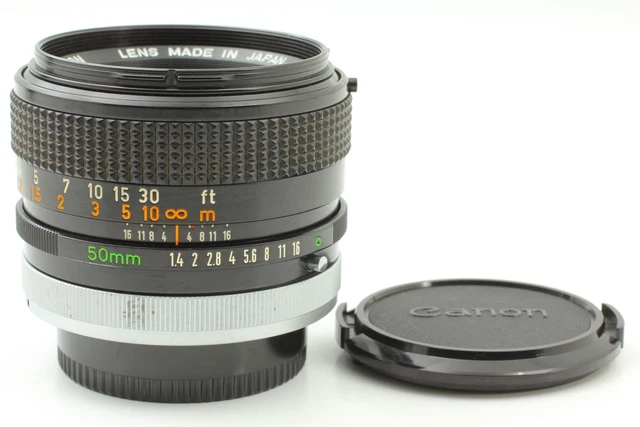 Rare "o" lens [EXC.5] Canon FD 50mm f1.4 S.S.C. SSC MF Standard Lens From JAPAN
