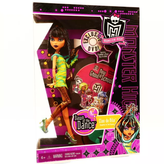 Monster High Dawn of the Dance Deuce Gorgon Doll with DVD 2011 Mattel W2147  - We-R-Toys