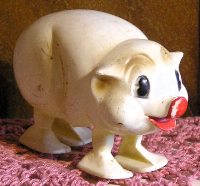 VINTAGE 1950'S WHITE Farm PIG RAMP WALKER by MARX £5.73 - PicClick UK