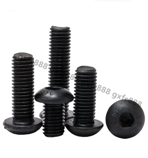 SOCKET BUTTON HEAD Screws Allen Key Bolts M4 M5 M6 M8 M10 M12 High ...
