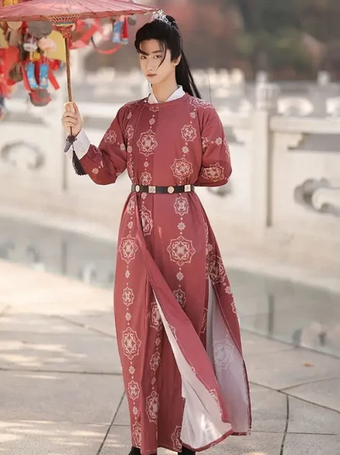 Tang Dynasty Hanfu Robe - Ink River 墨川 (Preorder)