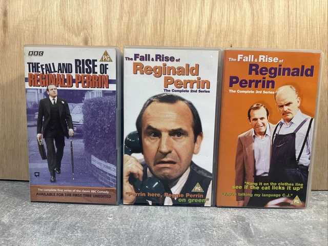THE FALL AND rise of Reginald Perrin VHS Series 1, 2 & 3 BBC Classic ...