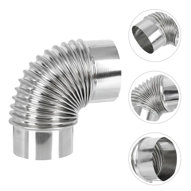 Gomito 90° Per Canna Fumaria - Acciaio Inox, DN 250, Per Installazioni Camini E Stufe - Foto 3