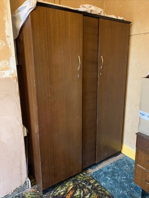 1960s Bedroom Vintage Advance Furniture Ladies Wardrobe