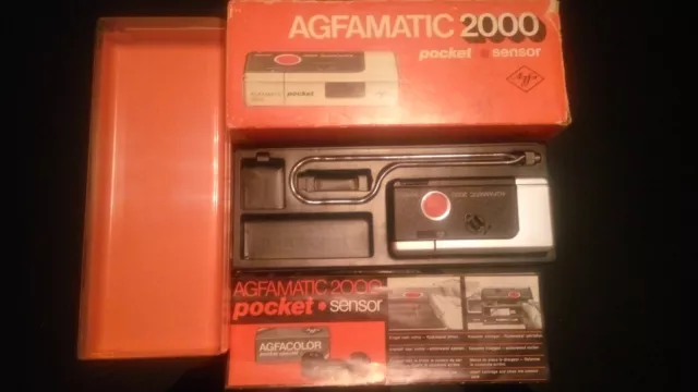 AGFAMATIC 2000 Sensor Pocket - 110mm - Macchina Fotografica