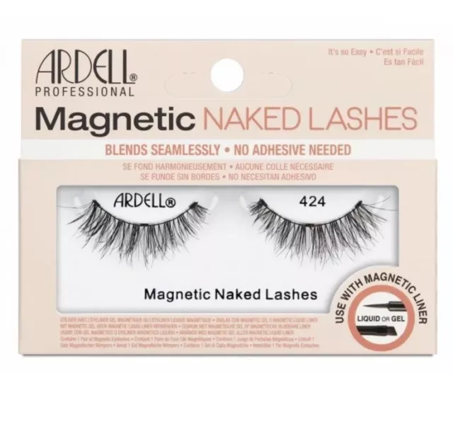 Ardell Magnetic Lashes Naked 424 False Eyelashes Blends Seamlessly