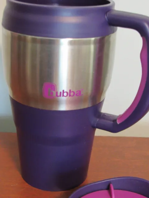 Bubba Classic Insulated Travel Mug, 20 oz - Eclipse  Purple fits cup holder EUC