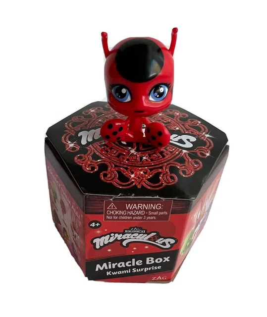 MIRACULOUS LADYBUG MIRACLE Box Surprise Mini Figure Kwami Tiki £15.77 PicClick UK