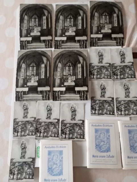 Maria Einsiedel pilgrimage chapel (Gernsheim) collection of very old postcards