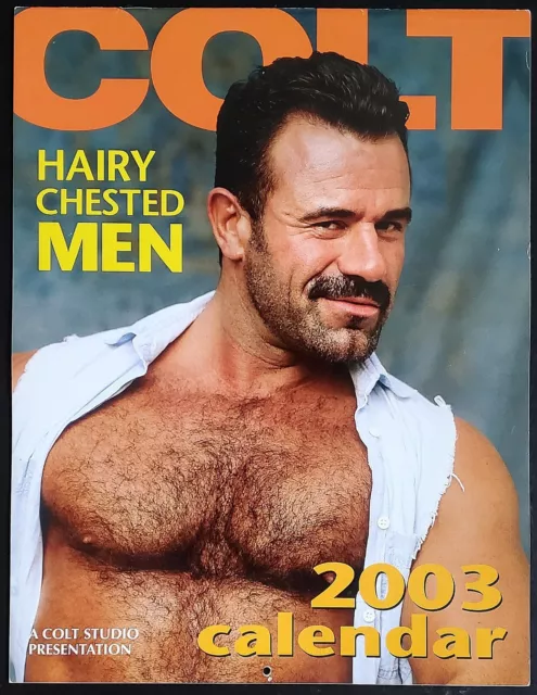 COLT HAIRY CHESTED 2024 Calendar by Colt Studio Group $43.94 - PicClick