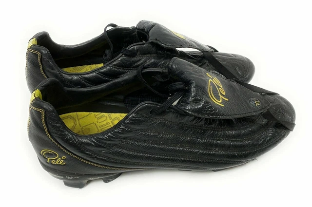 PELE 1962 FG MS Black Orange Football Boots. Size 11. Excellent Condition. 45.00 PicClick UK