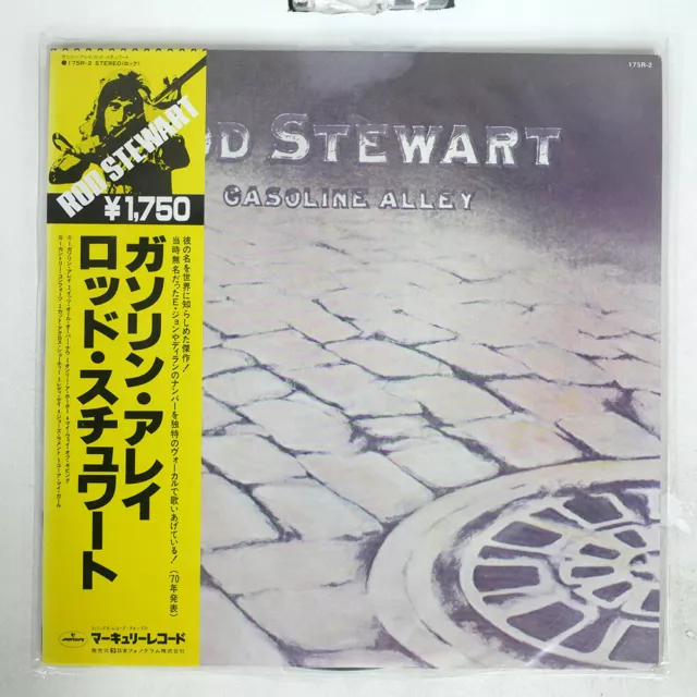 Rod Stewart Gasoline Alley Mercury 175R2 Japan Obi Vinyl Lp