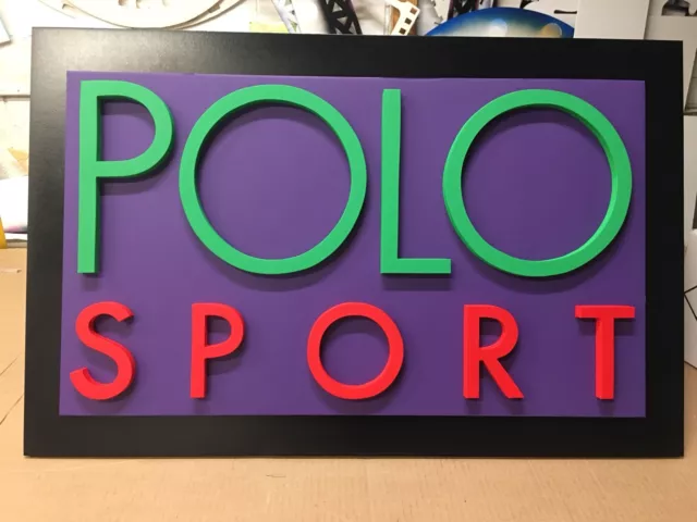 Polo display sign vintage sale