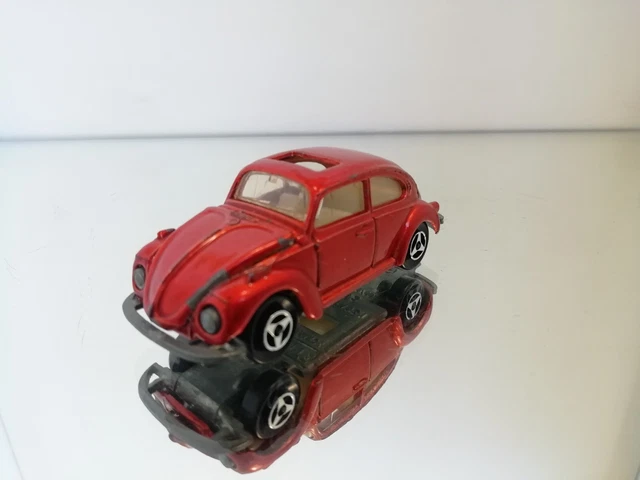 MAJORETTE VOLKSWAGEN COX 1302 voiture 1/60 vintage #203 diecast coccinelle kãfer EUR 3,49